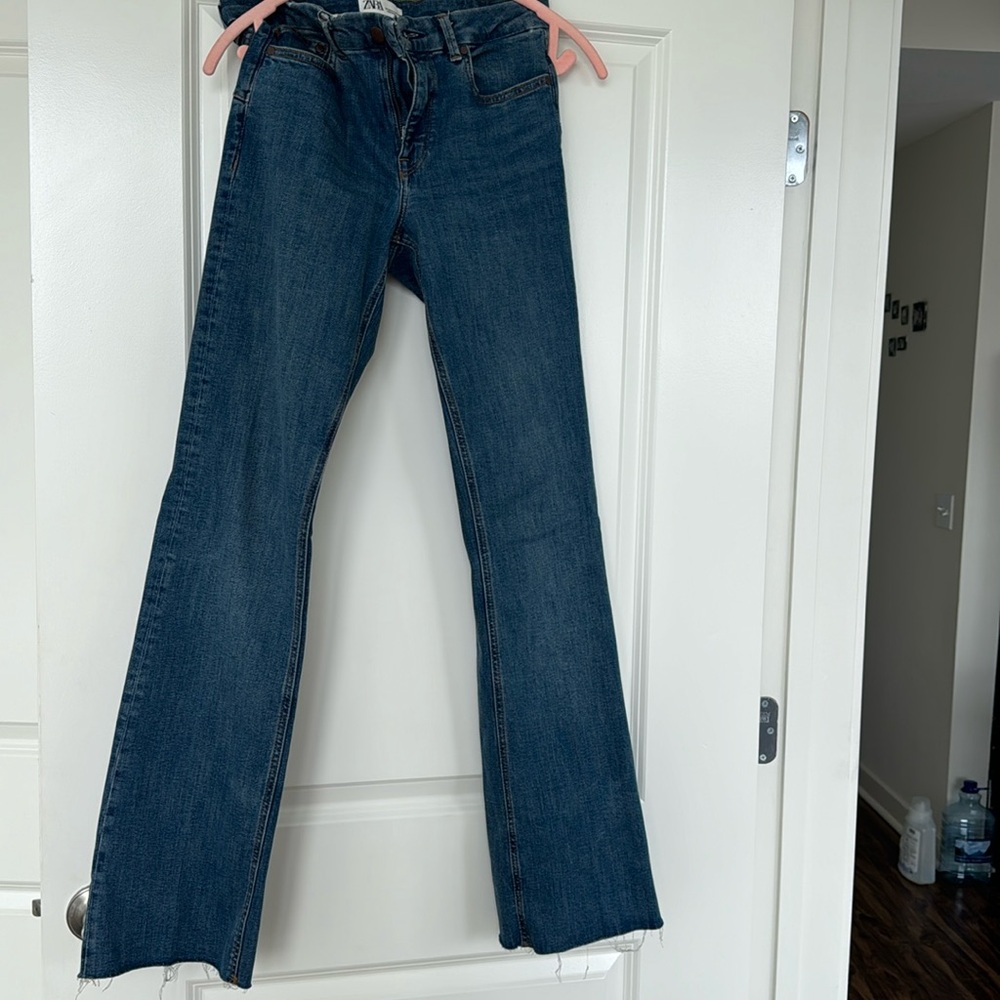 Zara Full length bootcut jeans , size 8